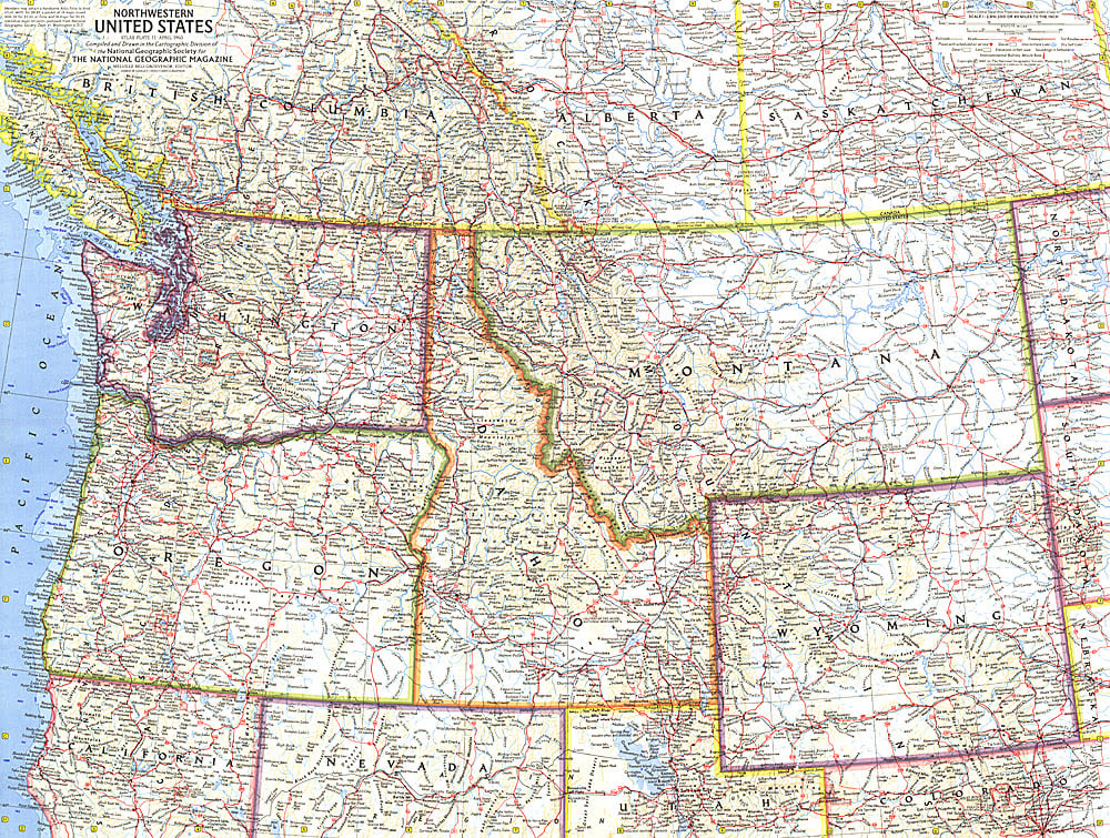 map of nw usa Usedmap Northwestern United States Northwest U S Pacific Northwest map of nw usa
