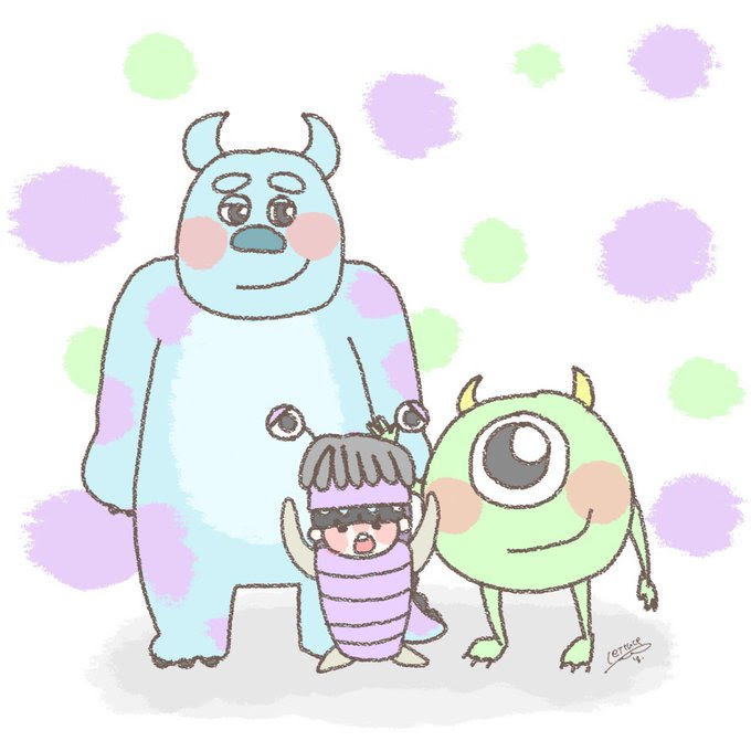 最も欲しかった サリー イラスト 簡単 3055 モンスターズインク サリー イラスト 簡単 Pixapixjokinem