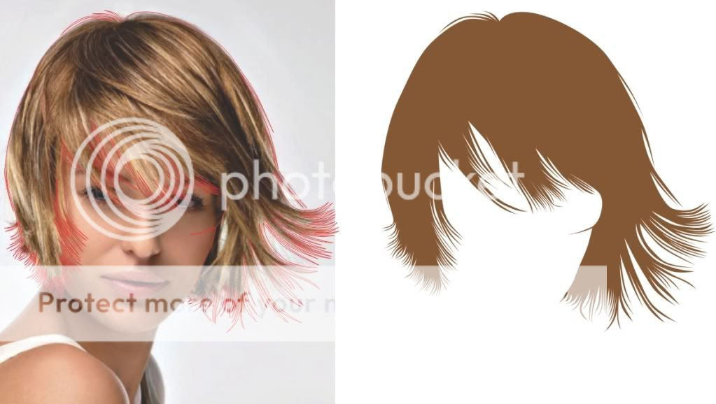 MENGGAMBAR RAMBUT ITU MUDAH Menggambar Vektor MENGGAMBAR RAMBUT ITU MUDAH Menggambar Vektor