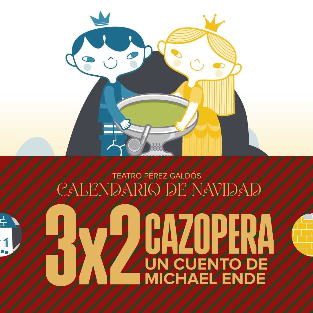 🎟️ ¡Un momento mágico en familia con un 3x2 en 'Cazopera' ! 🎟️