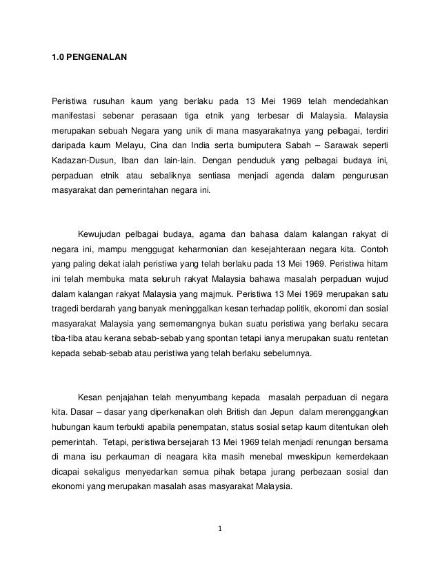 Contoh Soalan Kajian Hubungan Etnik - Selangor h