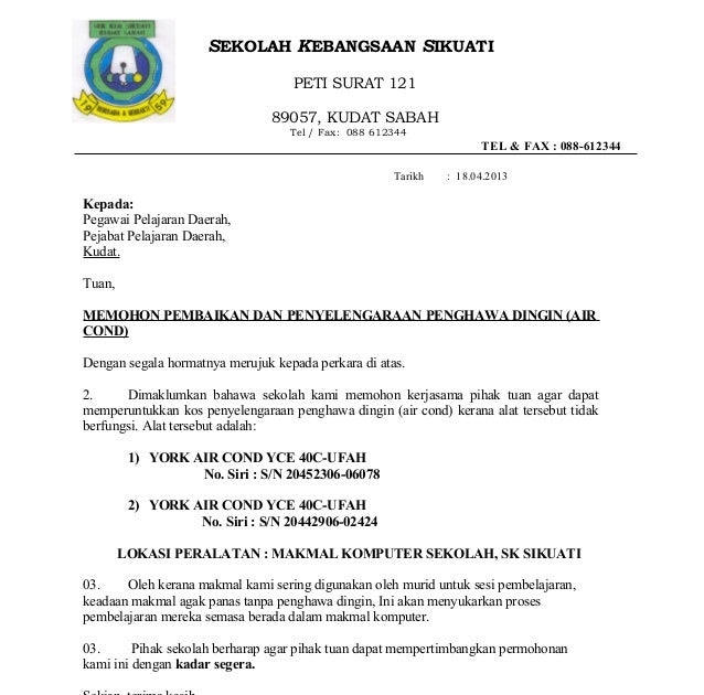 Contoh Surat Rasmi Mohon Sumbangan - 9ppuippippyhytut