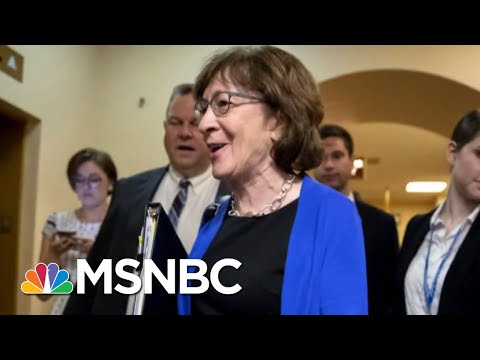 Groups Pressure Senator Susan Collins To Vote Against Brett Kavanaugh | Morning Joe | MSNBC Sen. Susan