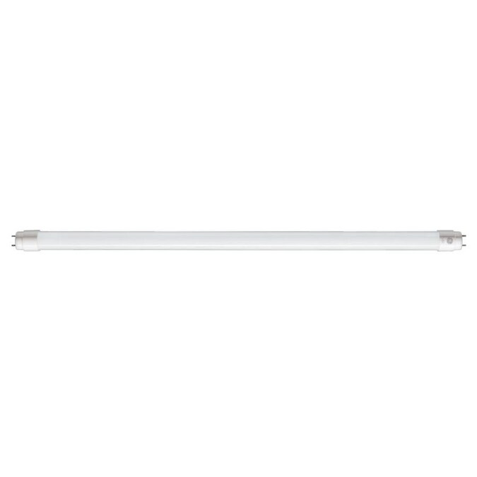 How to replace a fluorescent tube light Ge 17 Watt Eq 24 In Cool White Linear Type A Led Tube Light Bulb In The Led Tube Light Bulbs Department At Lowes Com