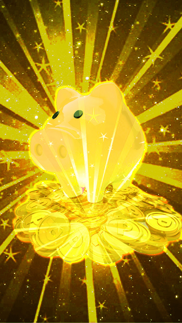 アニメ画像について 綺麗な金運アップ 壁紙