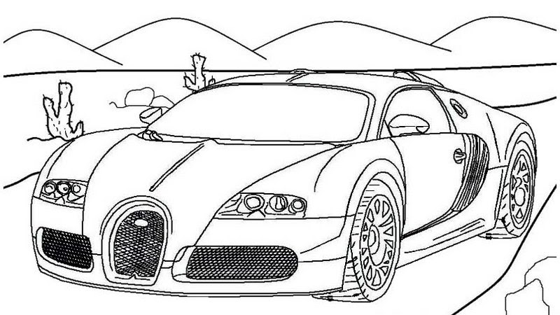 Bugatti Divo Coloring Pages - Supercars Gallery