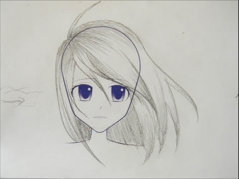  How to Draw  Manga  Girl  Hair Styles  Another 3 Ways YouTube