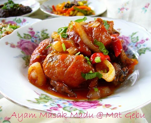 AYAM MASAK MADU - Dapur Tanpa Sempadan