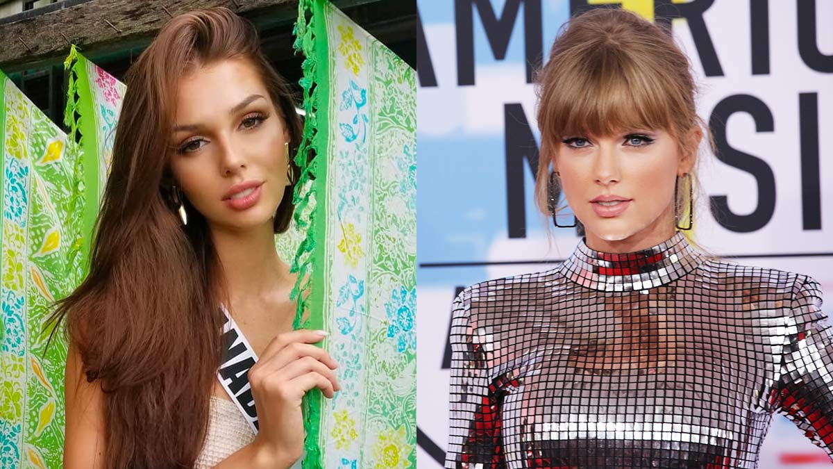 Passionately guiding you to the queen version of yourself ‍♀️ pageant strategist biomedical engineering technology graduate. Taylor Swift Lookalike Miss Universe Canada 2018 Marta Magdalena Stepien