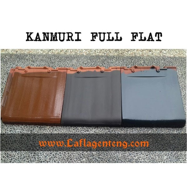 Gaya Terbaru Harga  Genteng  Keramik Full  Flat  Kanmuri  