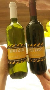 živi zid vino