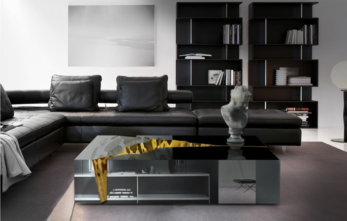 The golden leaf round coffee table represents a blend of modern style and superior craftsmanship. Latest Modern Coffee Table For Your Living Room Design Home