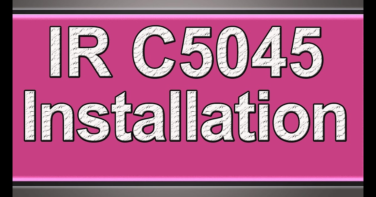 تعريف طابعة C3325I - Canon Imagerunner Advance C5255 Digital Color Copier Biz Pro / ويندوز 10 ...
