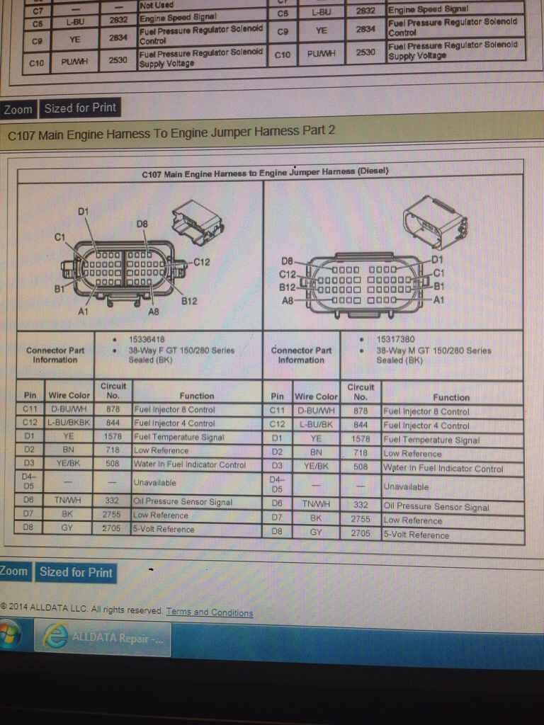 2005 Duramax Engine Wiring Harness Diagram