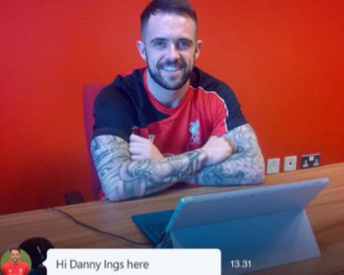 Liverpool fc striker danny ings talks football and tattoos with lfc fan and star of e4's hit show tattoo fixers, jay hutton. Danny Ings Answers Fans Questions On Skype Liverpool Fc