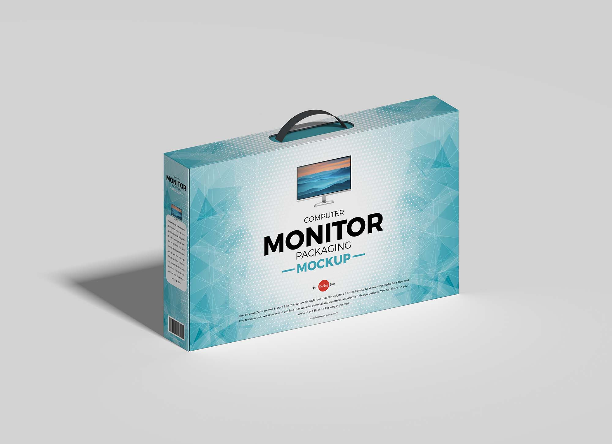 Download Free Computer Monitor Packaging Mockup Psd