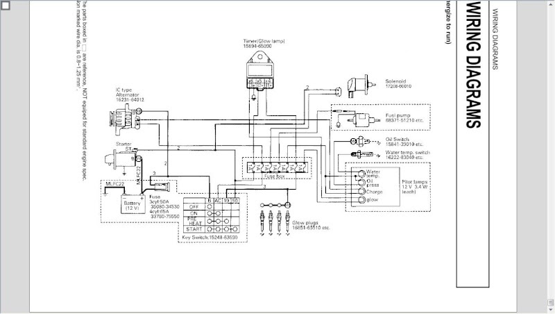 Diesel Engine Alternator Wiring Diagram