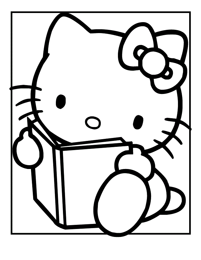Beberapa ras yang paling populer termasuk maine coon, persia, siam, dan american shorthair. Gambar Sketsa Mewarnai Hello Kitty Gambar Hello Kitty Dan Cliparts Co