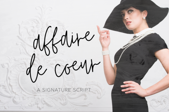 Download Coffee Tin Font Free Download Affaire De CoeurScript