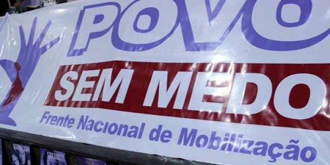 .Frente Nacional de Mobilização Povo sem Medo fará plenária em Juazeiro do Norte