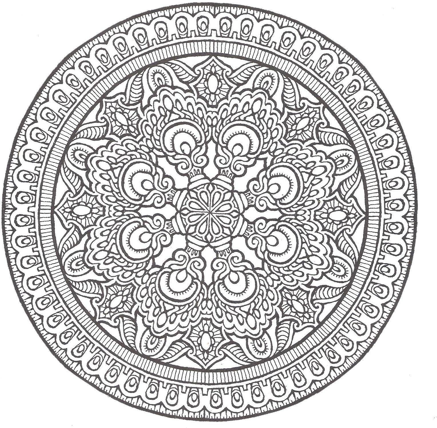 Free Advanced Mandala Coloring Pages Printable Download Free Clip Art Free Clip Art On Clipart Library Feel free to print and color from the best 40+ mandala coloring pages pdf at getcolorings.com.