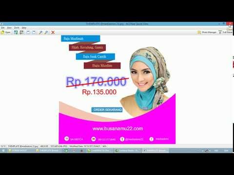 Populer Cara Mudah Membuat Desain  Poster  Template  Contoh 