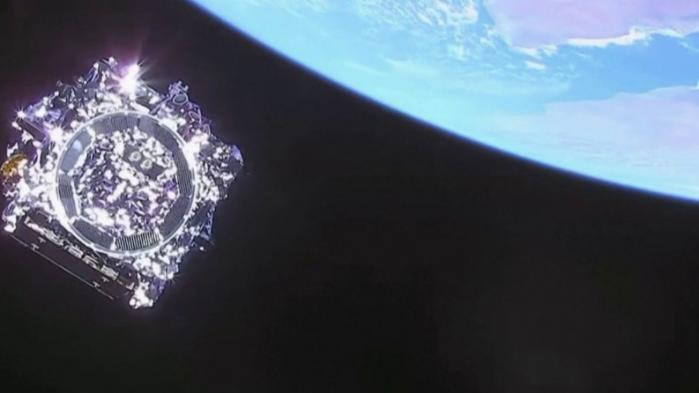 Espace : lancement réussi du télescope James Webb