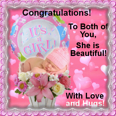Congratulations New Baby Girl Gif Newborn Baby