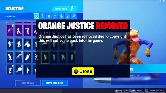 orange justice emote removed from fortnite orange justice kid no longer in fortnite battle royale - fortnite emotes orange justice