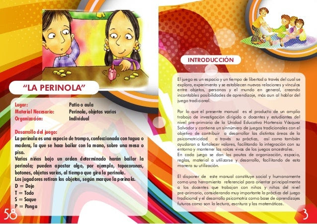 1 juegos infantiles tradicionales profa. Ejemplo De Instructivo De Juego De Patio Ejemplos De Textos Instructivos De Juegos Para Ninos Escoger Entre Todo El Grupo A Dos Companeros Perpustakaan Umum