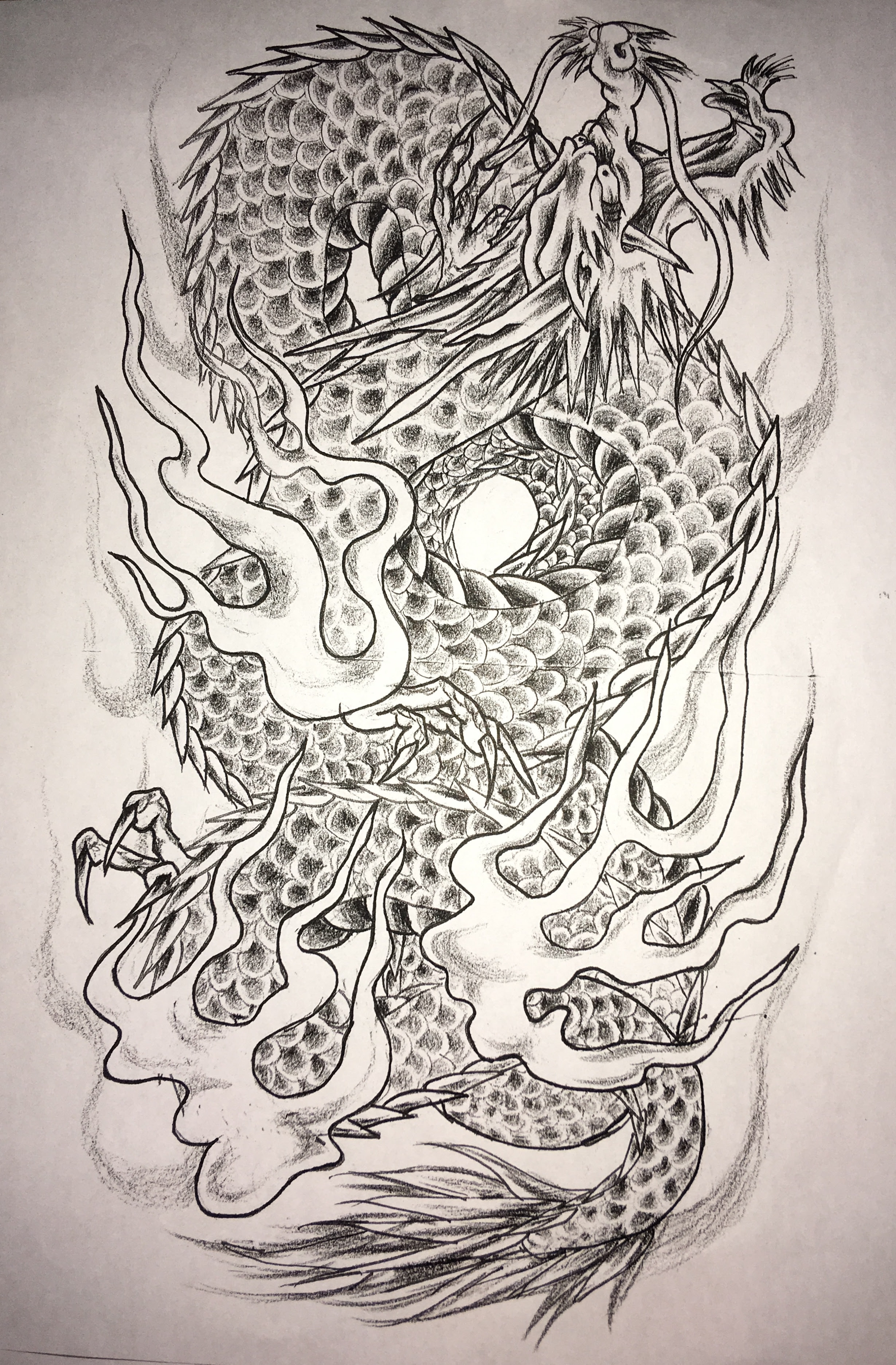 100 Epic Best昇り 龍 龍 イラスト 白黒 ただのディズニー画像