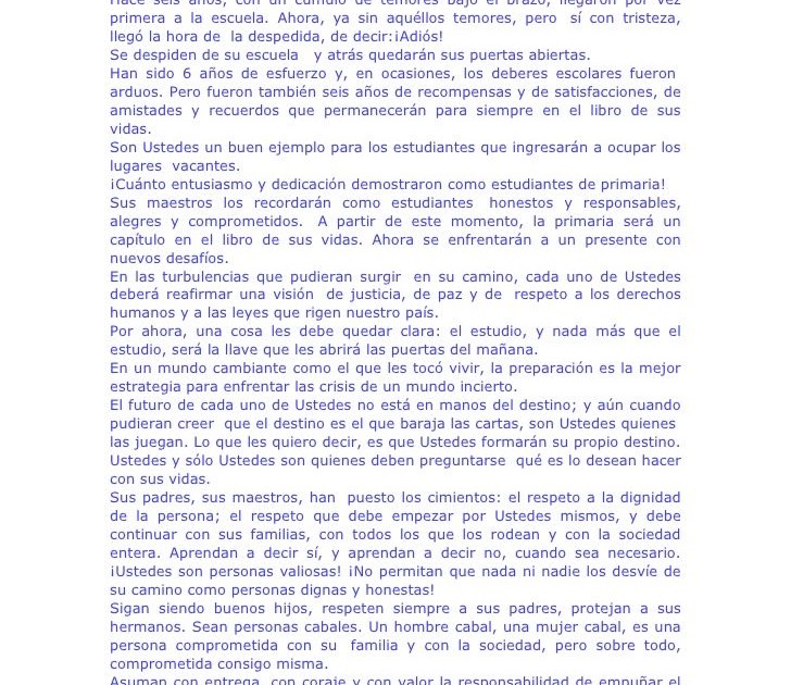 Como Cerrar Un Discurso Para Estudiantes Motivacional ...