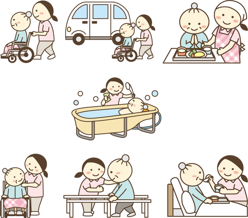 年の最高 介護 イラスト 無料 ダウンロード イラスト画像 Irasutogazojoss