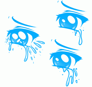 Simple eyes drawing at getdrawings com free for personal. How To Draw A Sad Face Sad Anime Face Clipart Best Clipart Best