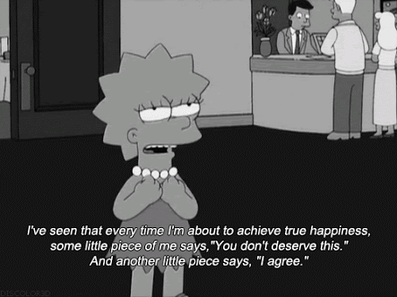 Do we have any food that wasn't brutally slaughtered? Depressing Quotes Lisa Simpson Gif Wifflegif
