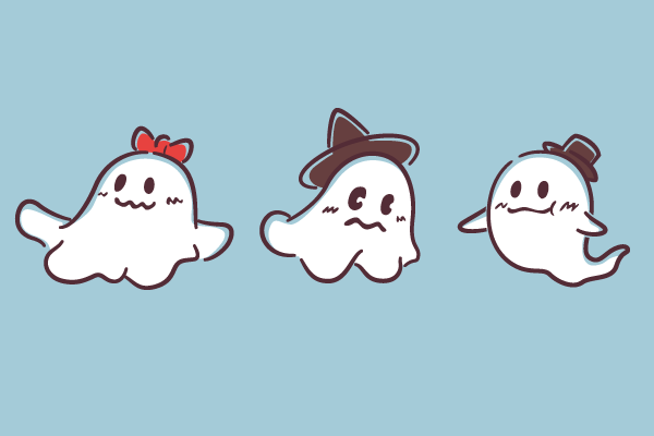 ユニークおばけ イラスト フリー すべての動物画像