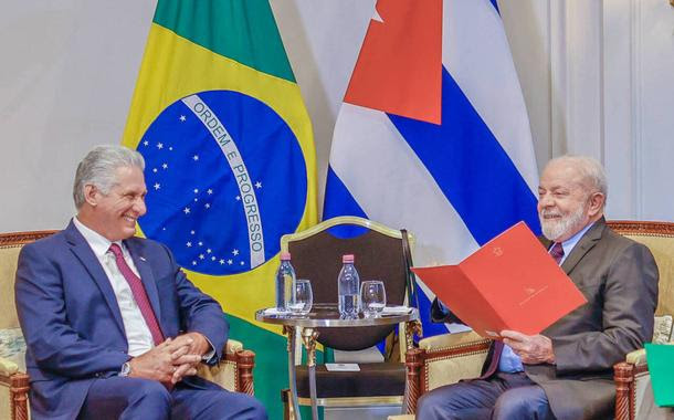 Encontro de Díaz-Canel e Lula reforça amizade entre Cuba e Brasil