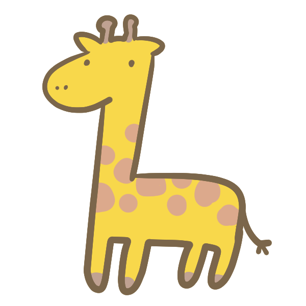ラブリーキリン イラスト フリー 無料イラスト集