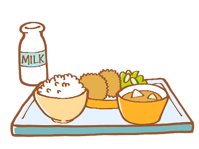 かわいい 給食 イラスト 簡単 の最高のコレクション ディズニー画像のすべて