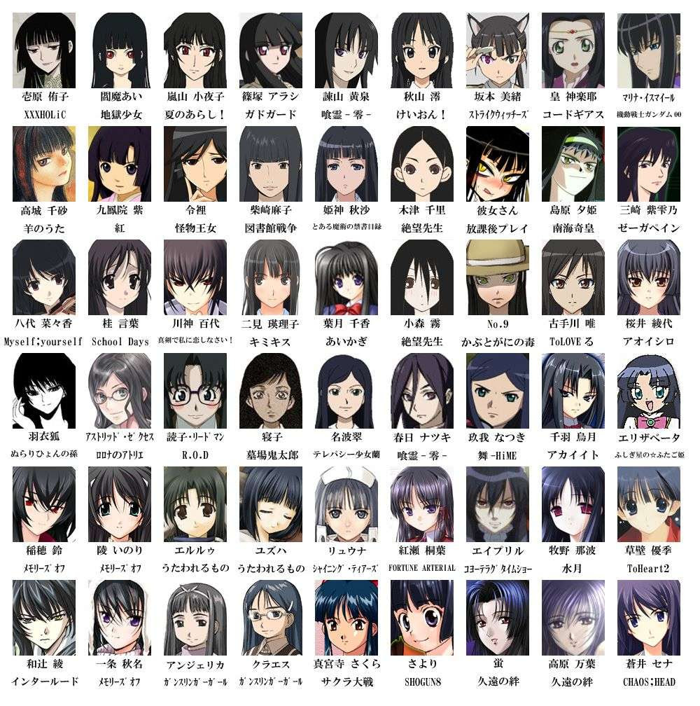 ダウンロード キャラクター 名前 一覧 女 ニコニコ 静止 画 イラスト