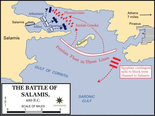 Battle of Salamis, 480 BCE