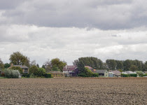 La casa tiene vistas a los campos de cultivo locales
