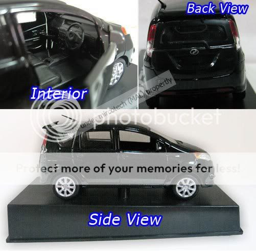 Perodua Myvi Diecast Model - Ucapan Lebaran d