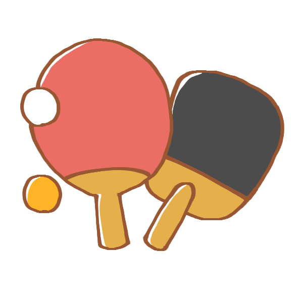 1000以上 おしゃれ 卓球 ラケット イラスト かわいい Josspicturewy3bq