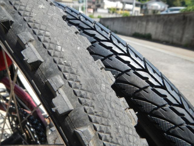 ホイール交換 451 406 子供用自転車