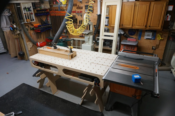 I meant to transfer it over to my phone cos i often have rips of ply spare from jobs. Paulk Workbench Review