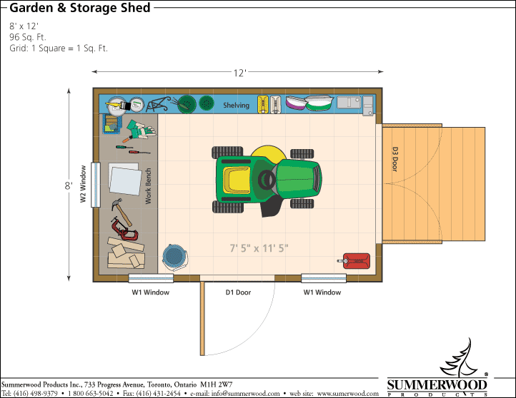 Diy Garden Storage Shed Plans ~ small garden storage shed