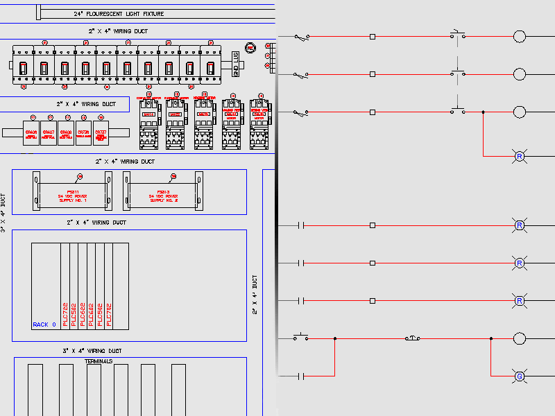 The electrical design for each machine must include at least the following components. Moving From Autocad To Autocad Electrical Panel Footprints Vs Schematic Symbols