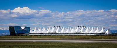 WestJet becomes the first Canadian airline flying nonstop to Denver International Airport (DEN) from Calgary. (CNW Group/WESTJET, an Alberta Partnership)