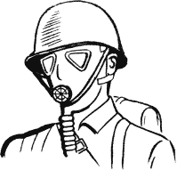 How To Draw A Gas Mask Ww2